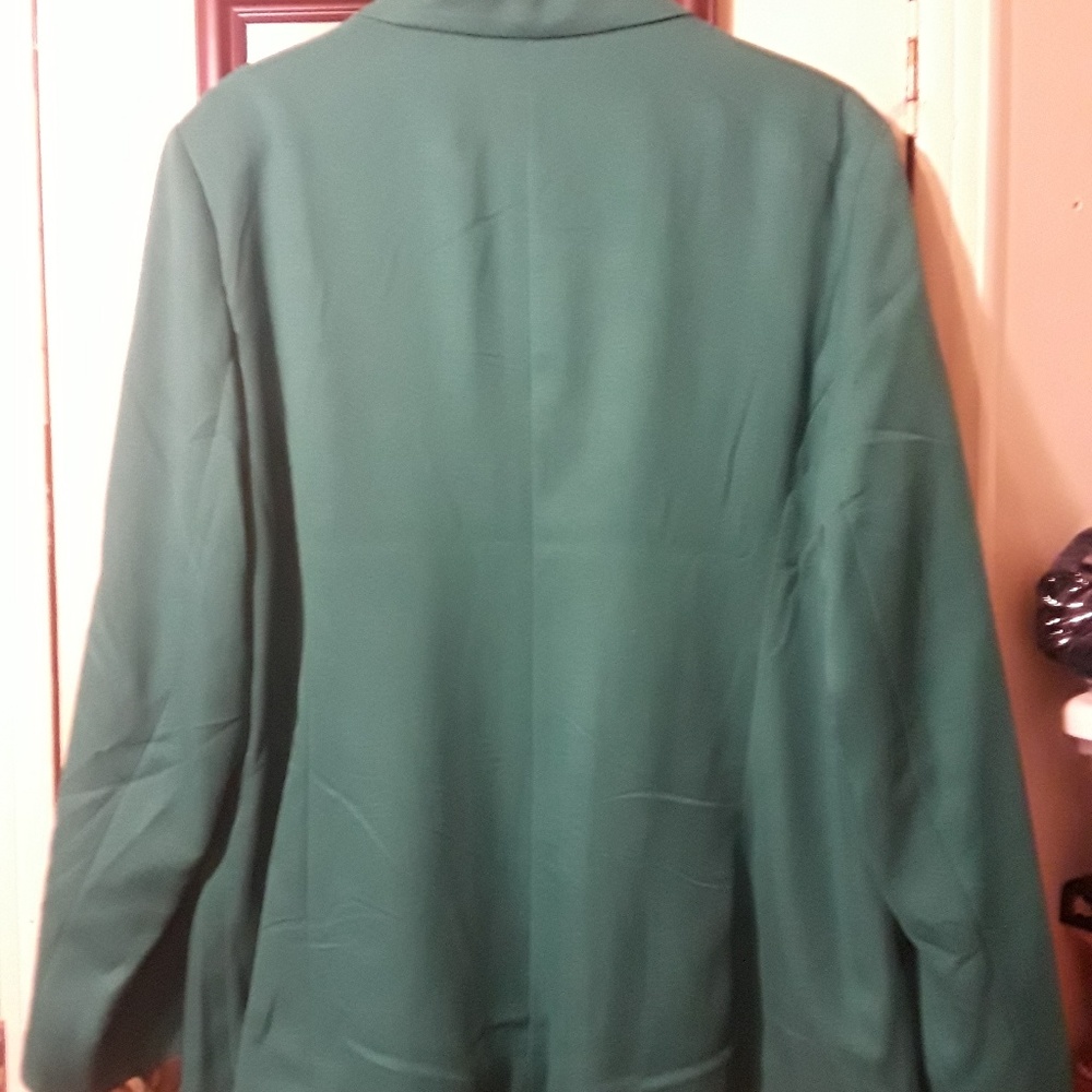 Turquoise  Blazer - Picture 2 of 3